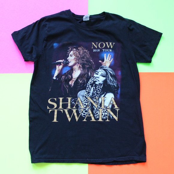 Gildan Other - 2018 Shania Twain NOW Tour Band T-Shirt